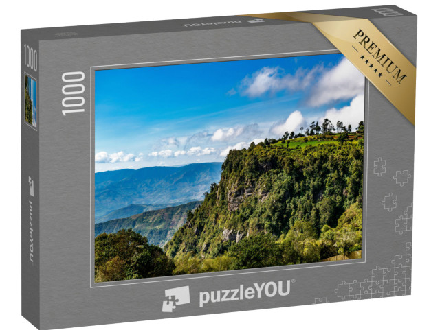 Puzzle 1000 pezzi „Montagne della Great Rift Valley in Kenya, Africa“