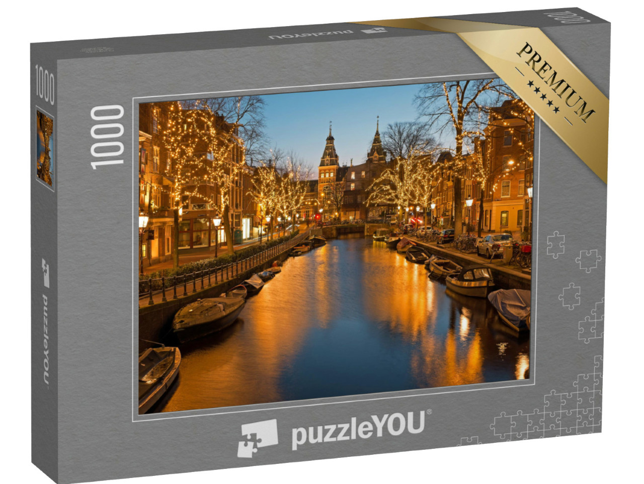 Puzzle 1000 pezzi „Natale ad Amsterdam“