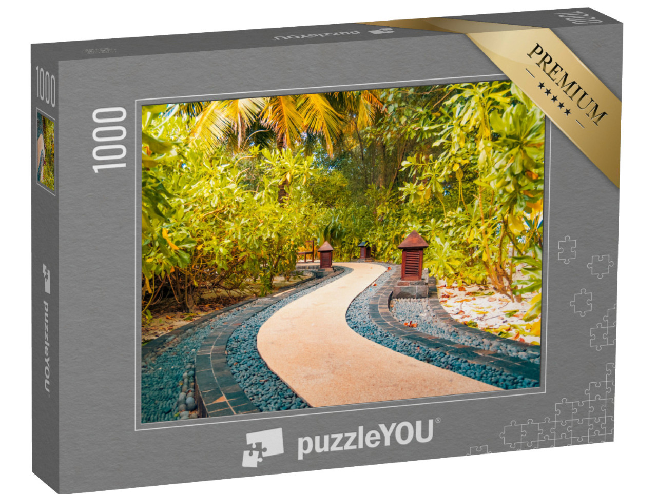 Puzzle 1000 pezzi „Giardino zen giapponese“
