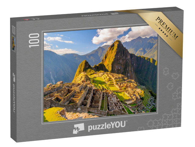 Puzzle 100 pezzi „Perù, Sud America: Machu Picchu, patrimonio mondiale dell'UNESCO“