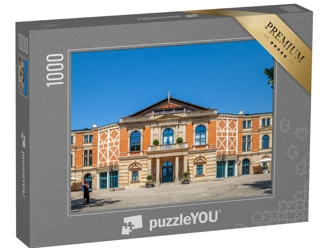 Puzzle 1000 pezzi „La pittoresca Bayreuth, Germania“