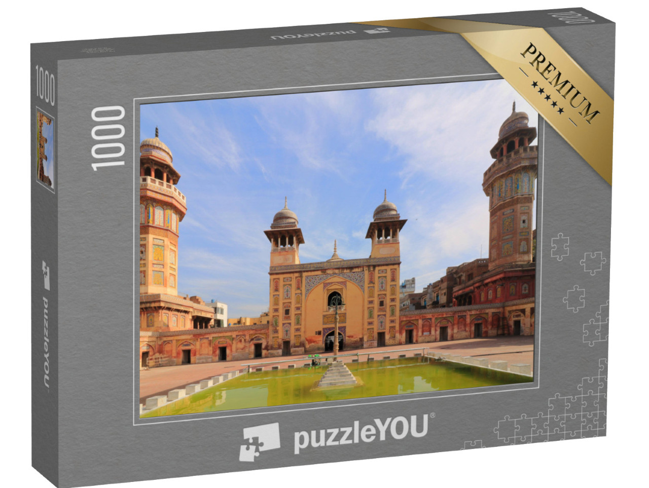 Puzzle 1000 pezzi „Pakistan: Wazir Khan, una moschea“