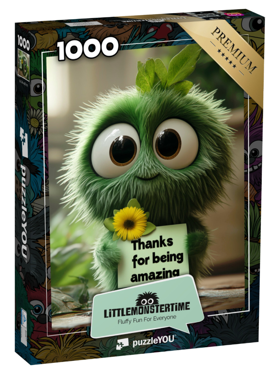 Puzzle 1000 pezzi „LITTLEMONSTERTIME: Thanks for being amazing“