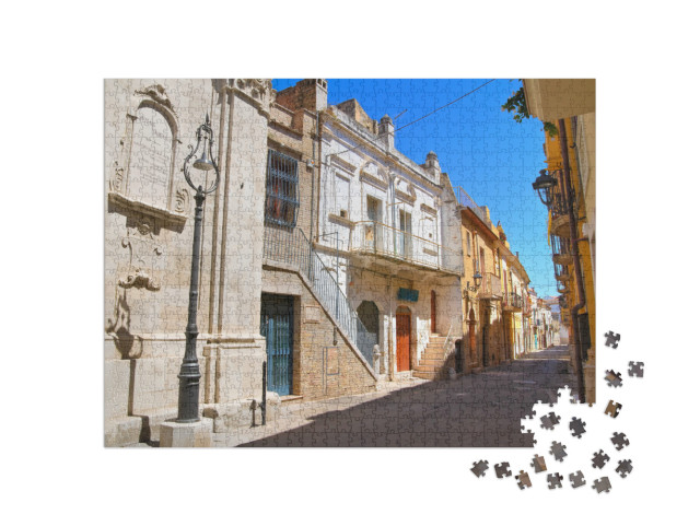 Puzzle 1000 pezzi „Vicolo. San Severo. Puglia in Italia.“