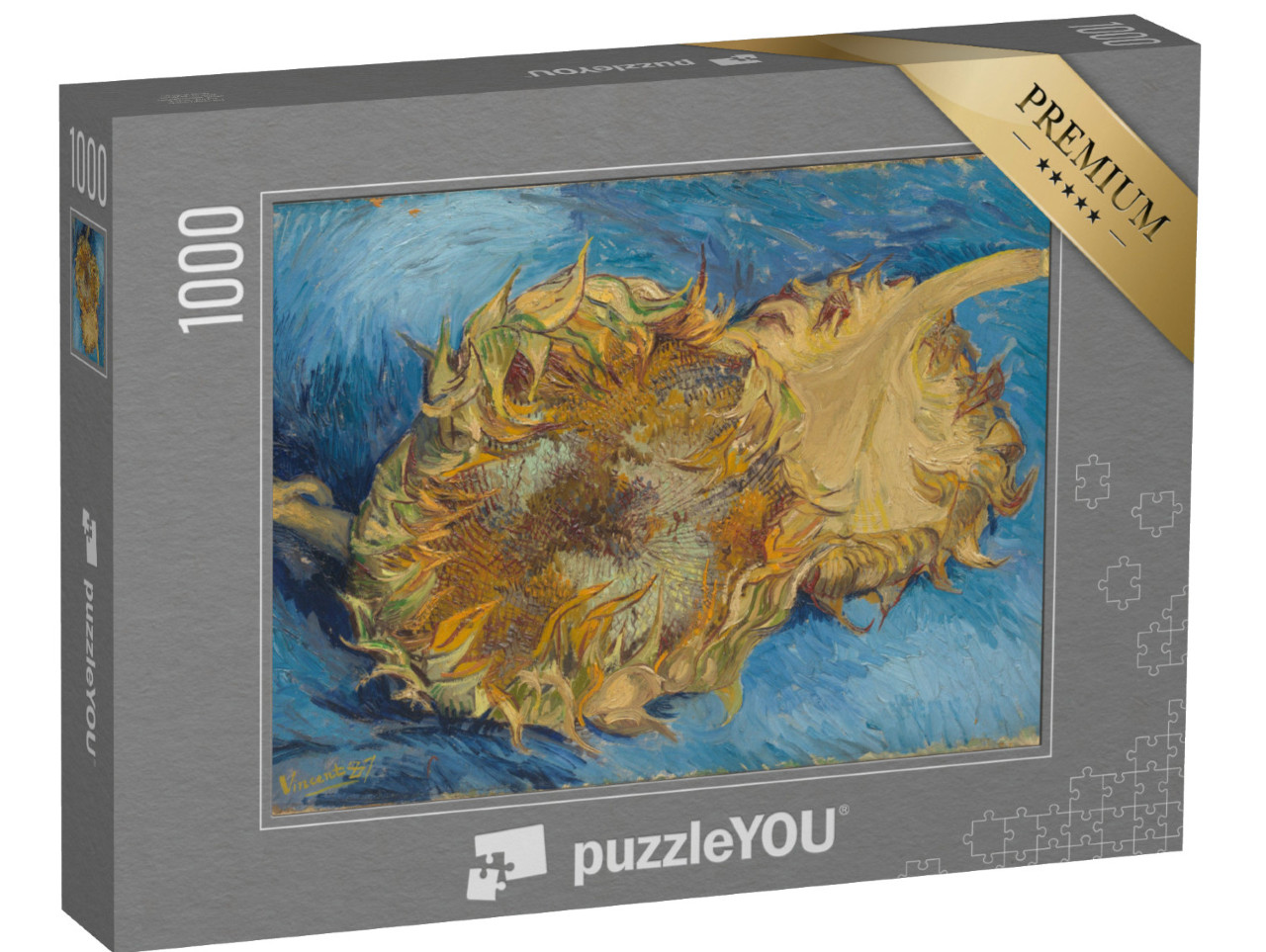 Puzzle 1000 pezzi „Vincent van Gogh - Girasoli“