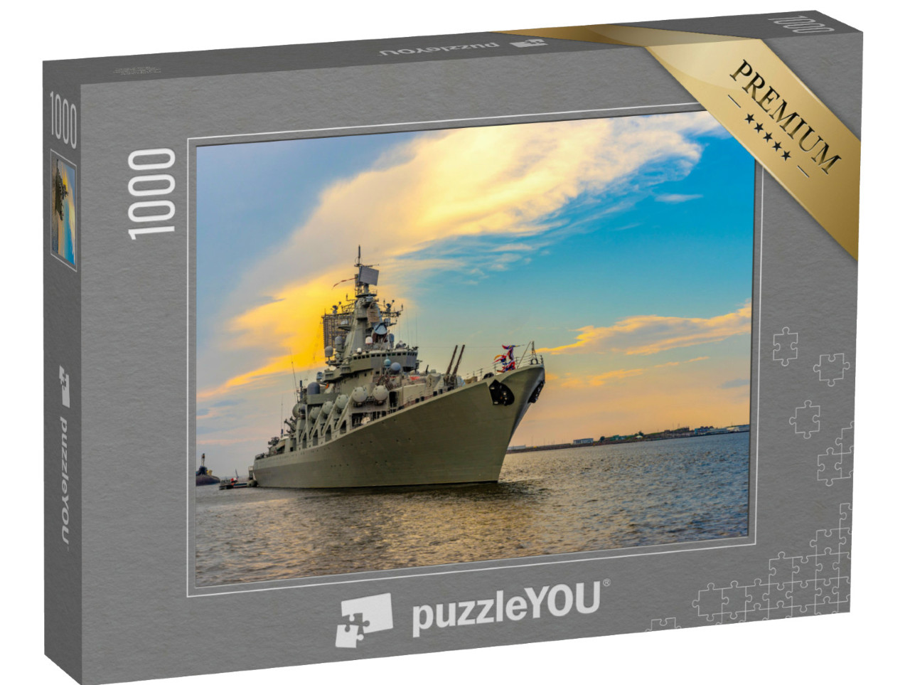 Puzzle 1000 pezzi „Nave militare“
