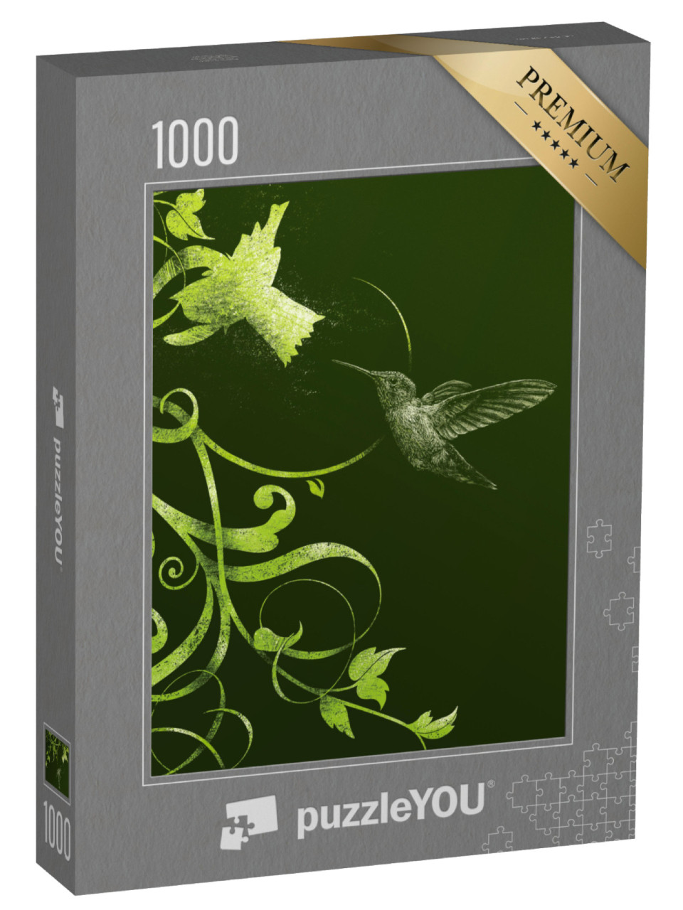 Puzzle 1000 pezzi „Colibrì“