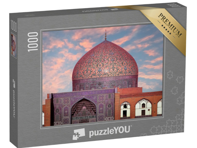 Puzzle 1000 pezzi „La magnifica cupola della Moschea Sheikh Lotfollah, Iran“
