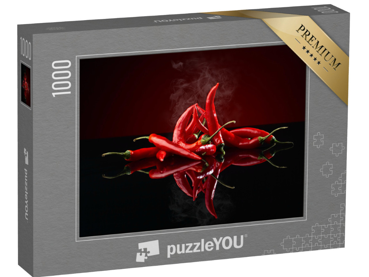 Puzzle 1000 pezzi „Peperoncino rosso“