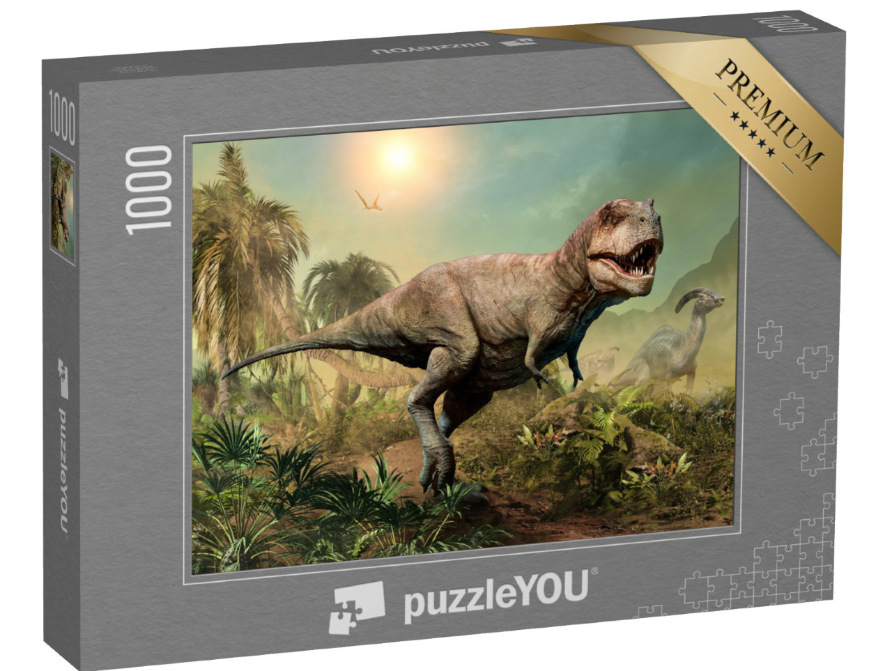 Puzzle 1000 pezzi „Tirannosauro rex“