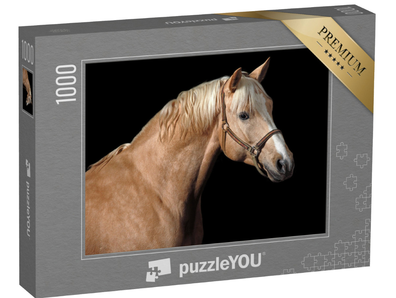 Puzzle 1000 pezzi „Cavallo palomino“