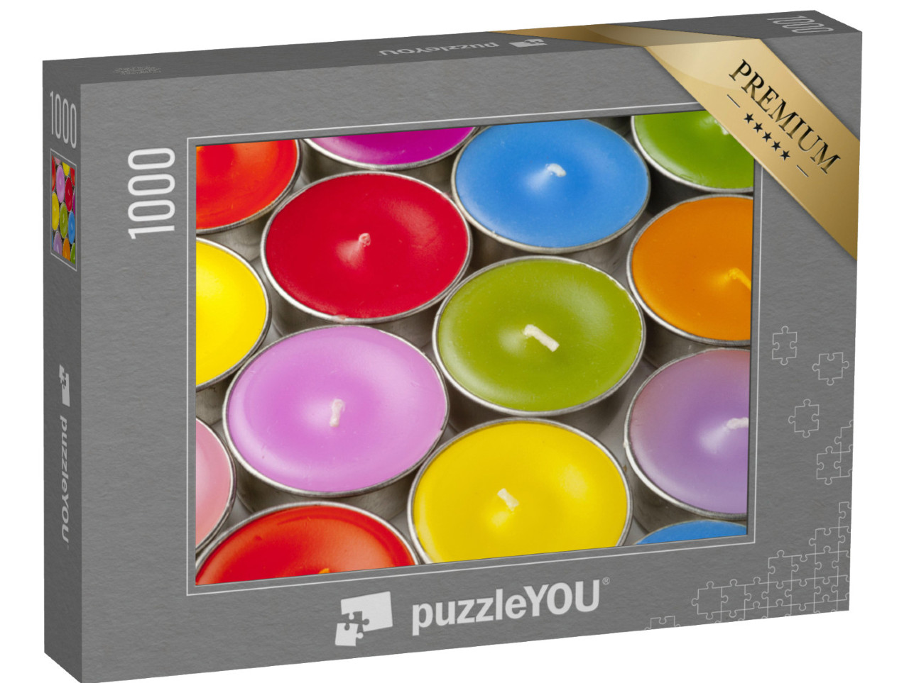 Puzzle 1000 pezzi „Fiamma di candela“