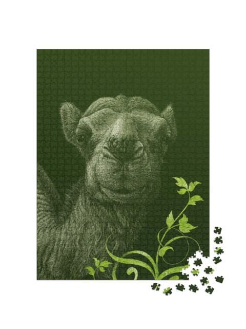 Puzzle 1000 pezzi „Cammello“