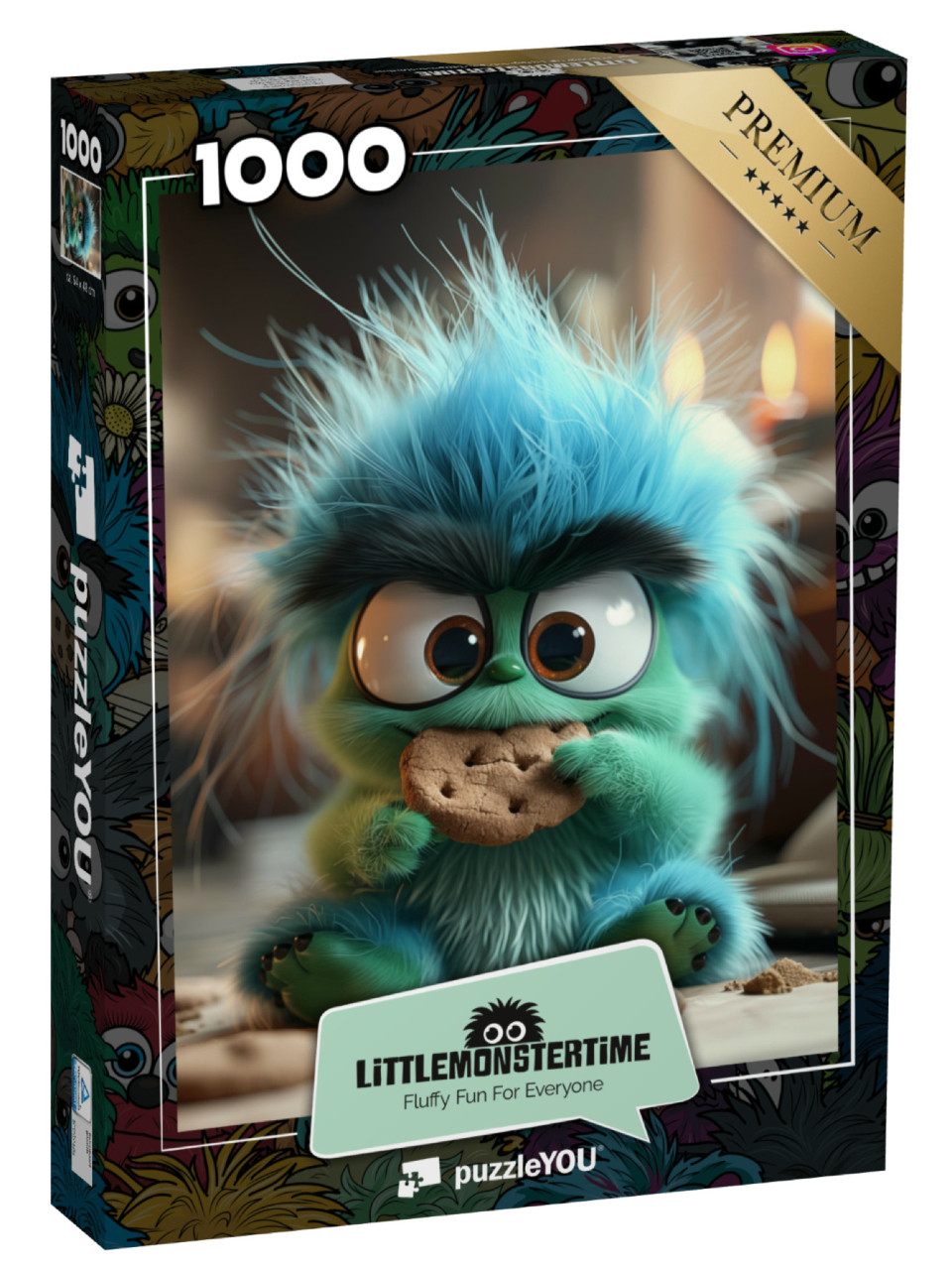 Puzzle 1000 pezzi „LITTLEMONSTERTIME: Bob“