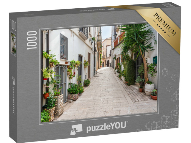 Puzzle 1000 pezzi „Scorcio panoramico di Termoli, splendida cittadina costiera in provincia di Campobasso, Molise, Italia.“