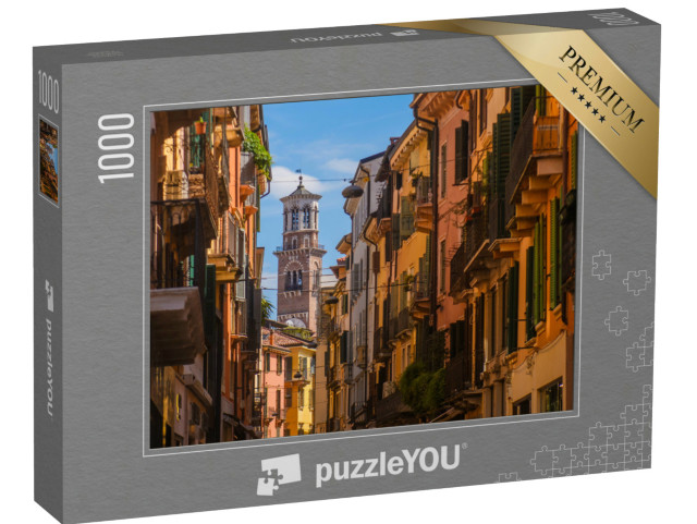 Puzzle 1000 pezzi „Verona: Via Mazzini, la vivace via dello shopping“