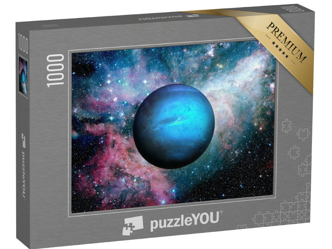 Puzzle 1000 pezzi „Nettuno, il pianeta più distante dal sole nel sistema solare“