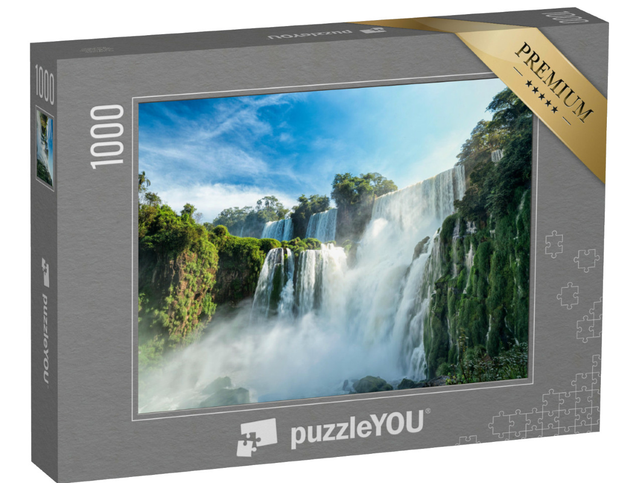 Puzzle 1000 pezzi „Cascate di Iguazu mozzafiato in Argentina“