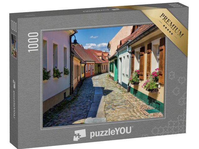 Puzzle 1000 pezzi „Hoyerswerda: una città vecchia da vedere, Germania“