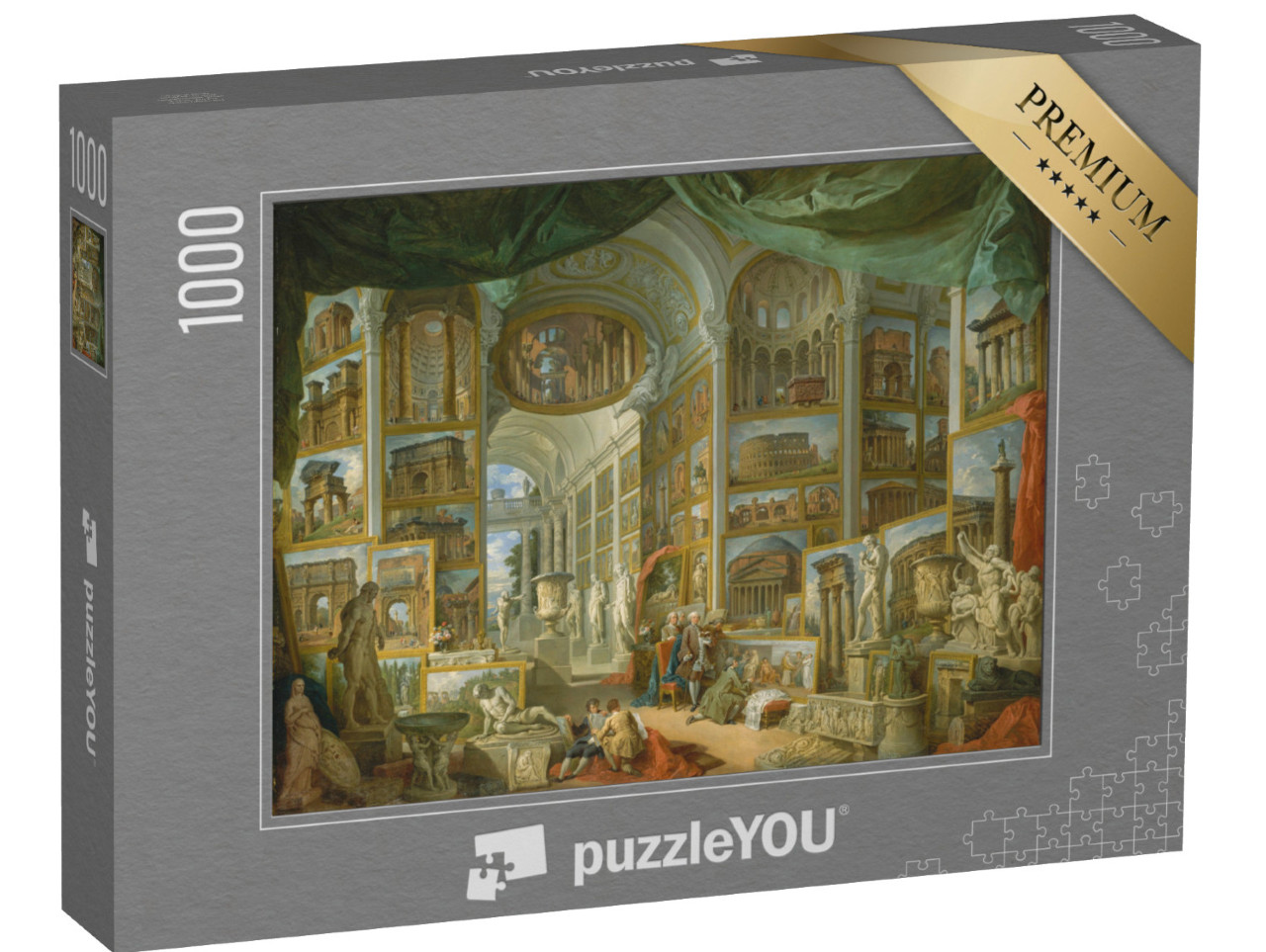 Puzzle 1000 pezzi „Giovanni Paolo Panini - Roma antica“