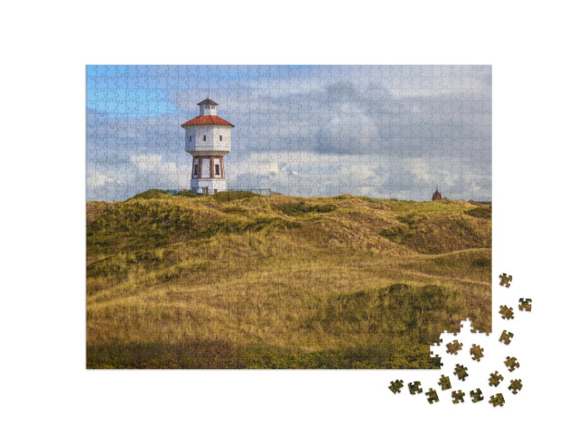 Puzzle 1000 pezzi „Faro sull'isola di Langeoog, Bassa Sassonia, Germania“