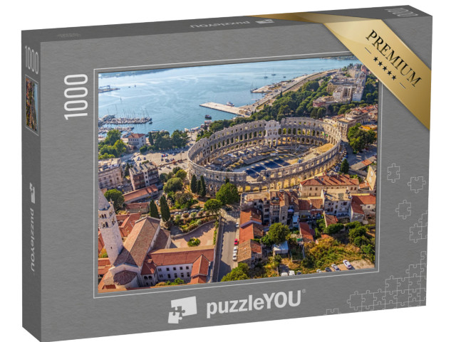 Puzzle 1000 pezzi „Arena romana di Pola: patrimonio mondiale dell'UNESCO, Croazia“