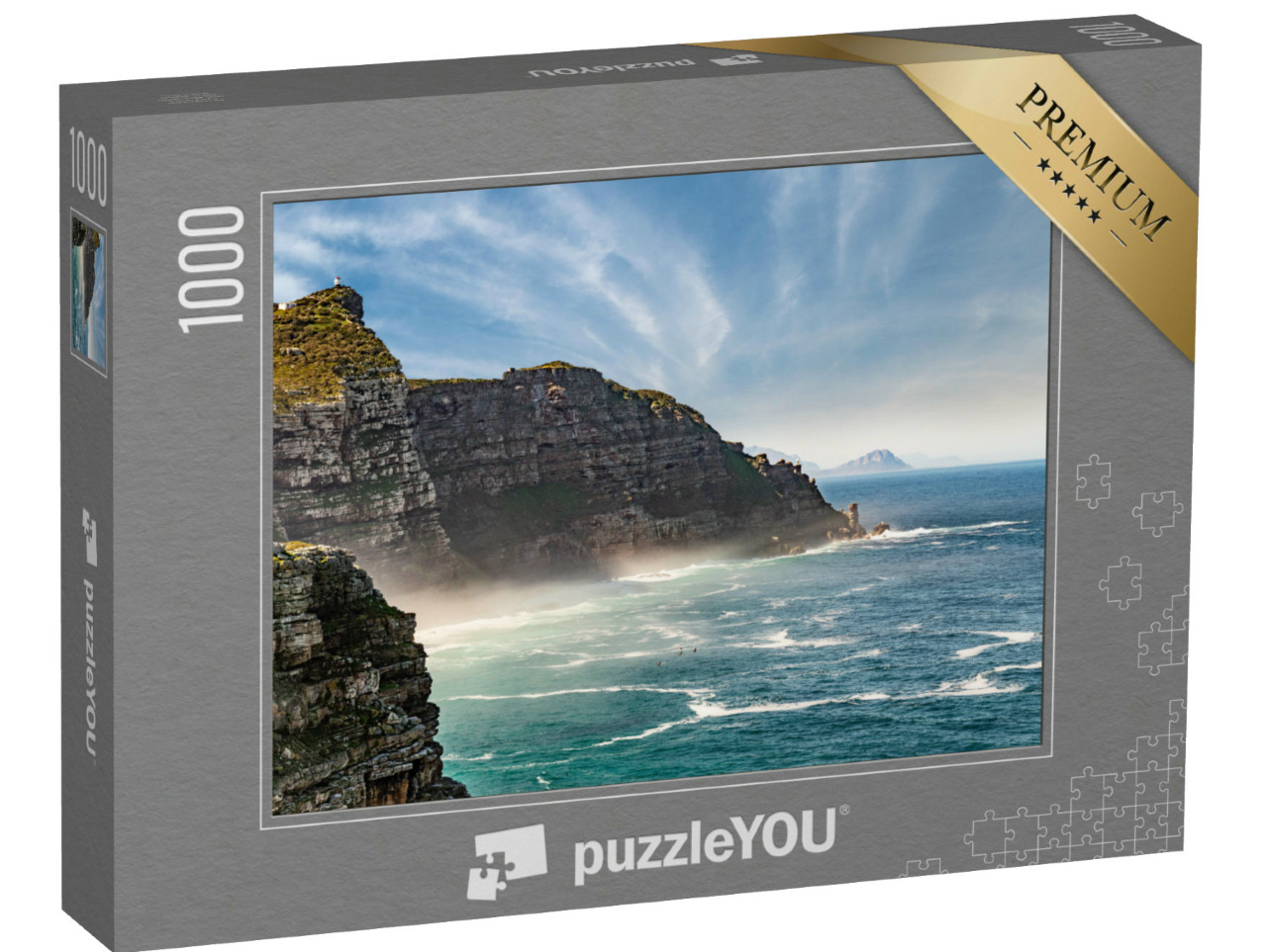 Puzzle 1000 pezzi „Nuvole sul Capo di Buona Speranza, Sudafrica“