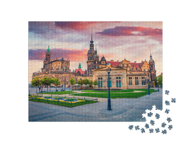 Puzzle 1000 pezzi „Palazzo elettorale di Dresda, Germania“