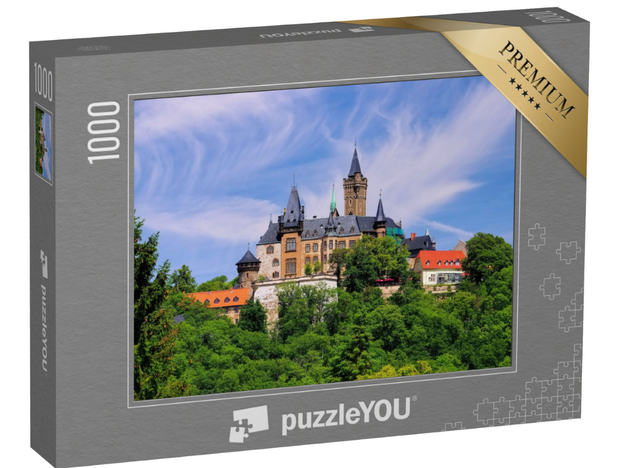 Puzzle 1000 pezzi „Castello di Wernigerode“