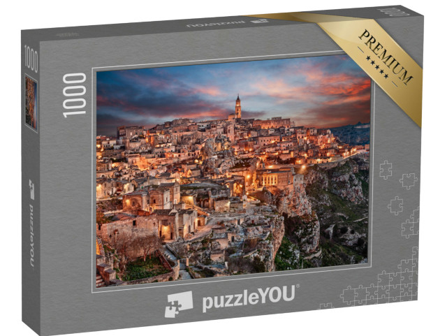 Puzzle 1000 pezzi „Matera, Basilicata, Italia: Ssassi di Matera“