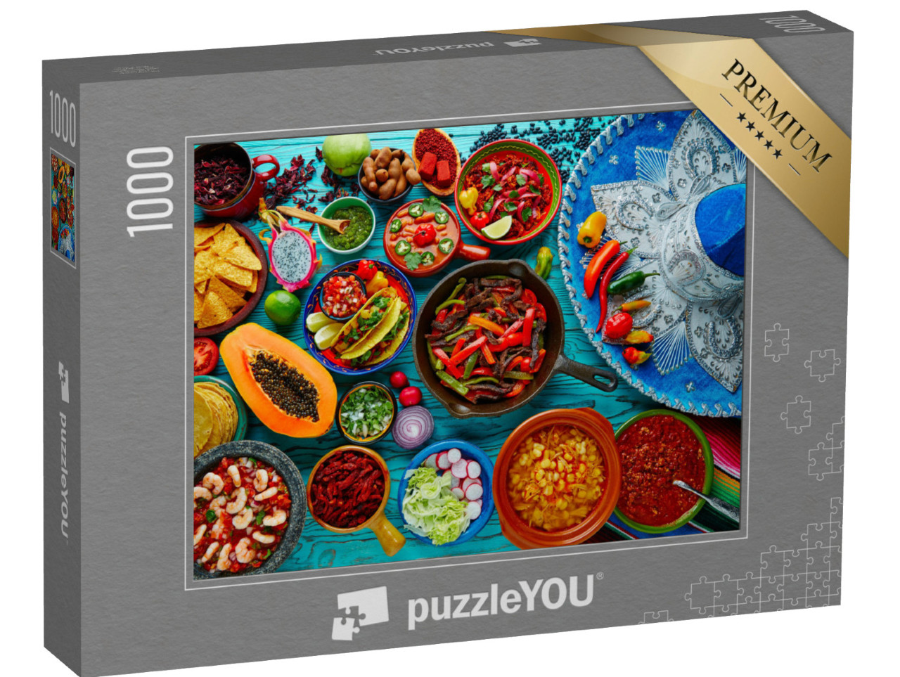 Puzzle 1000 pezzi „Cibo messicano“