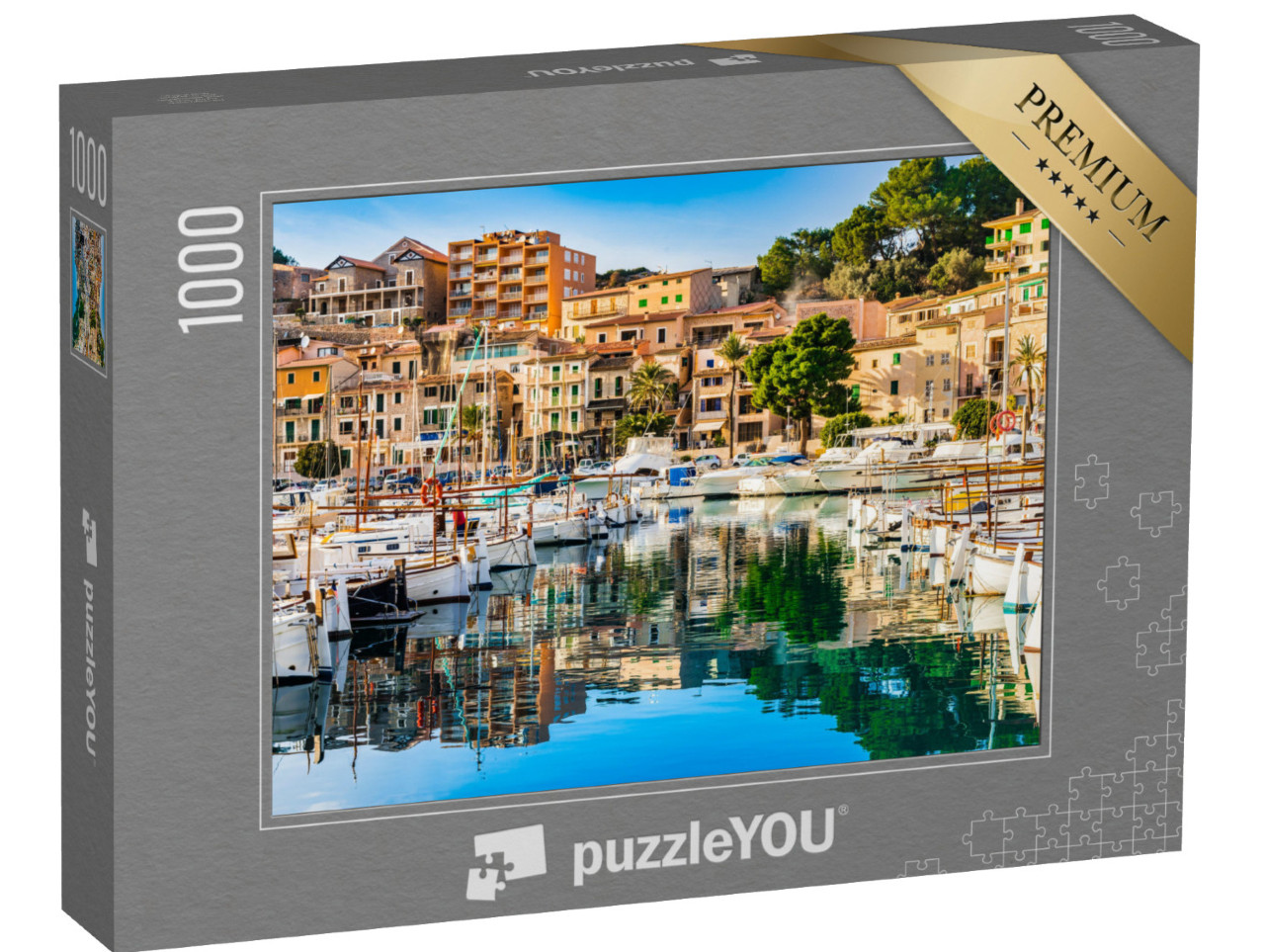 Puzzle 1000 pezzi „Port de Soller, isola di Maiorca“