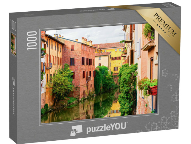 Puzzle 1000 pezzi „Canali nel centro storico di Mantova, Lombardia, Italia“