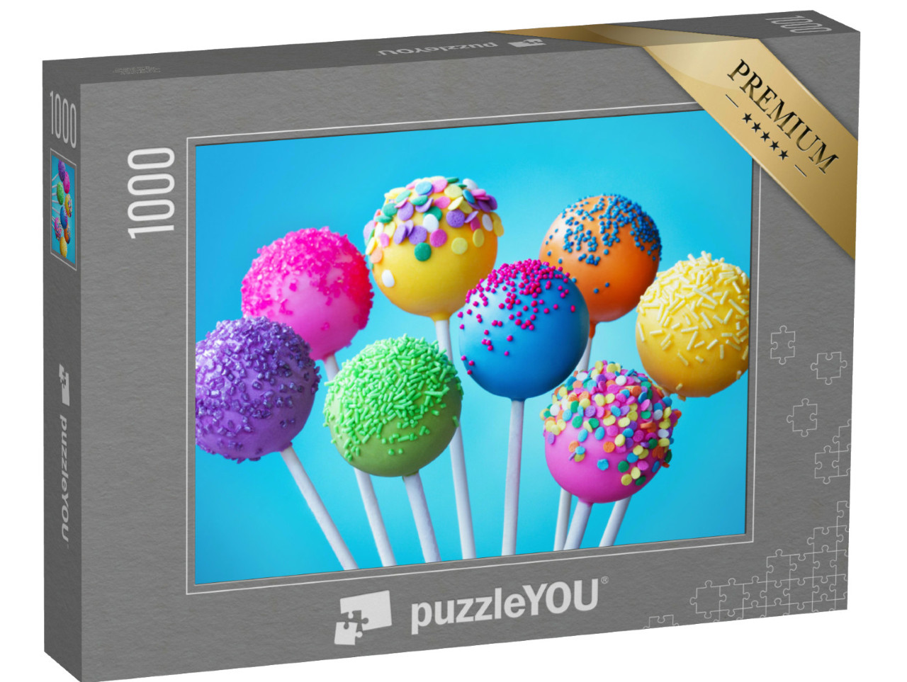 Puzzle 1000 pezzi „Torte Pops“