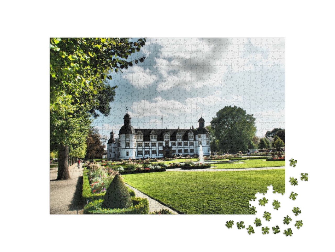 Puzzle 1000 pezzi „Castello di Neuhaus vicino a Paderborn“
