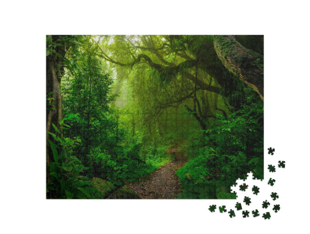 Puzzle 1000 pezzi „Giungle tropicali del sud-est asiatico in agosto“