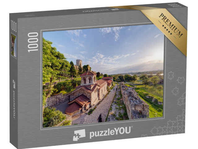 Puzzle 1000 pezzi „Fortezza di Belgrado e Parco Kalemegdan, Belgrado, Serbia“