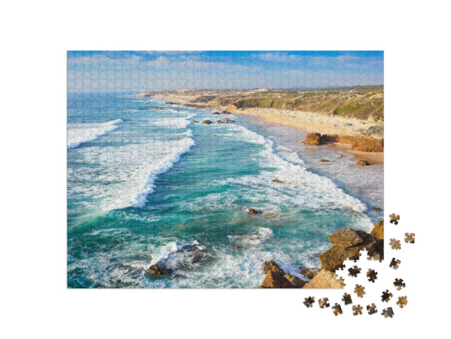 Puzzle 1000 pezzi „La splendida costa occidentale del Portogallo“