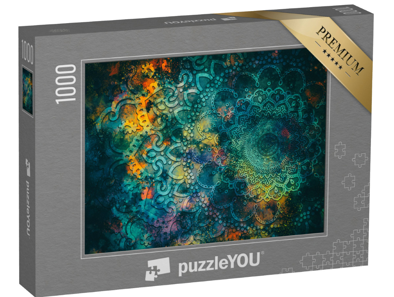 Puzzle 1000 pezzi „Un disegno mandala“