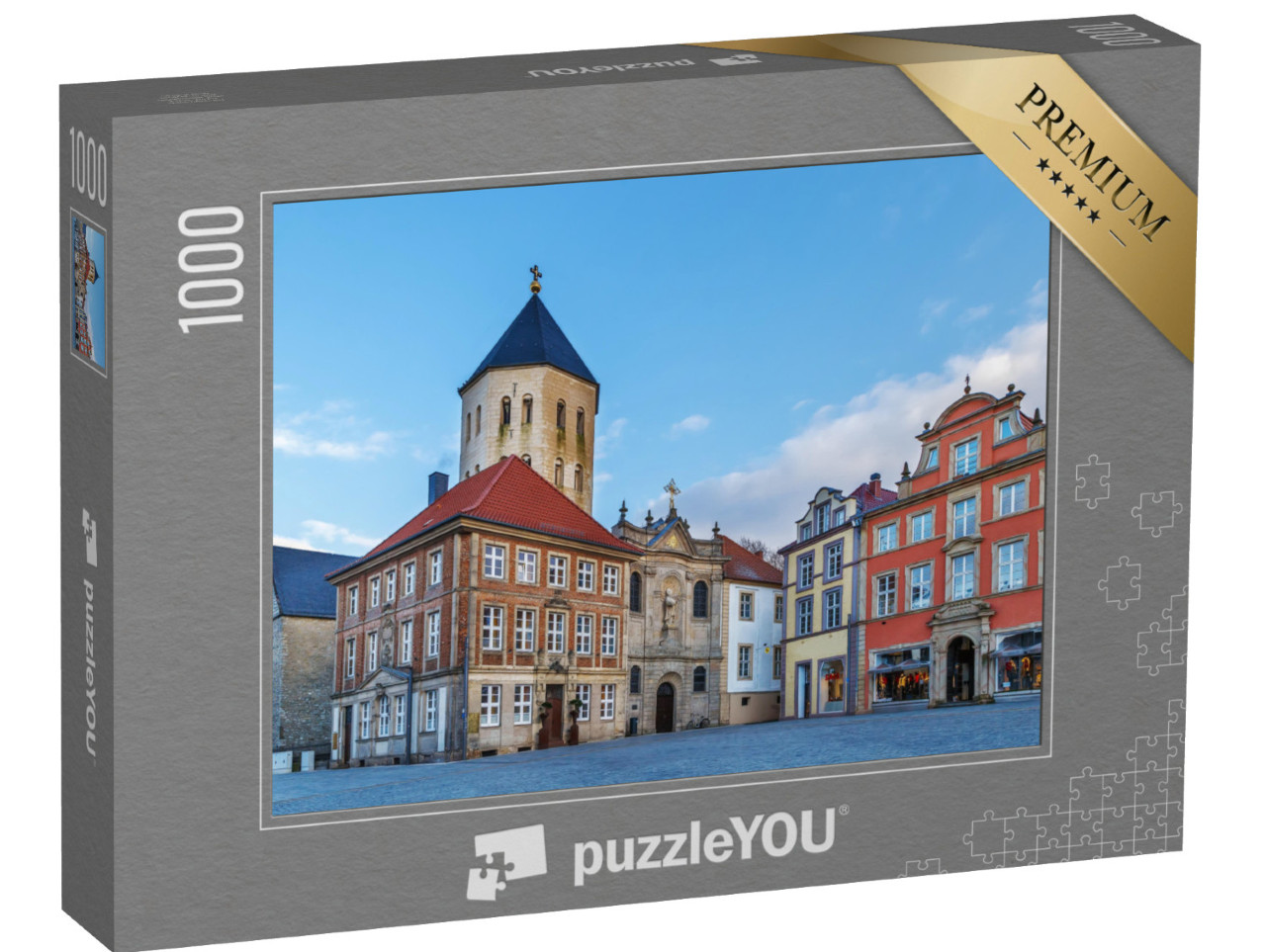Puzzle 1000 pezzi „Mercato di Paderborn“