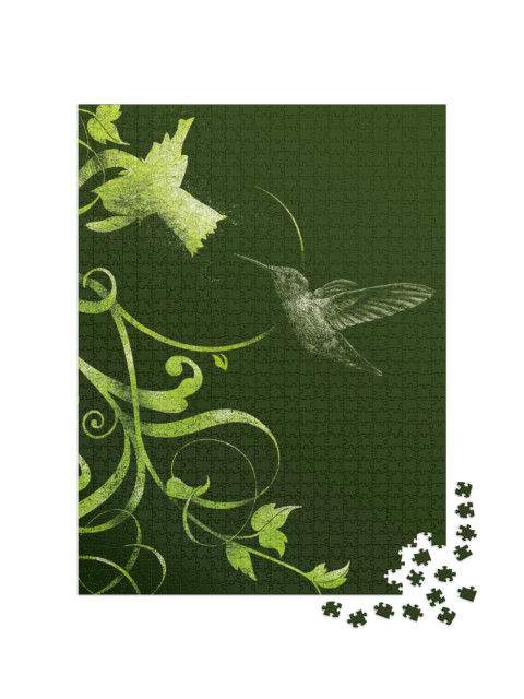 Puzzle 1000 pezzi „Colibrì“