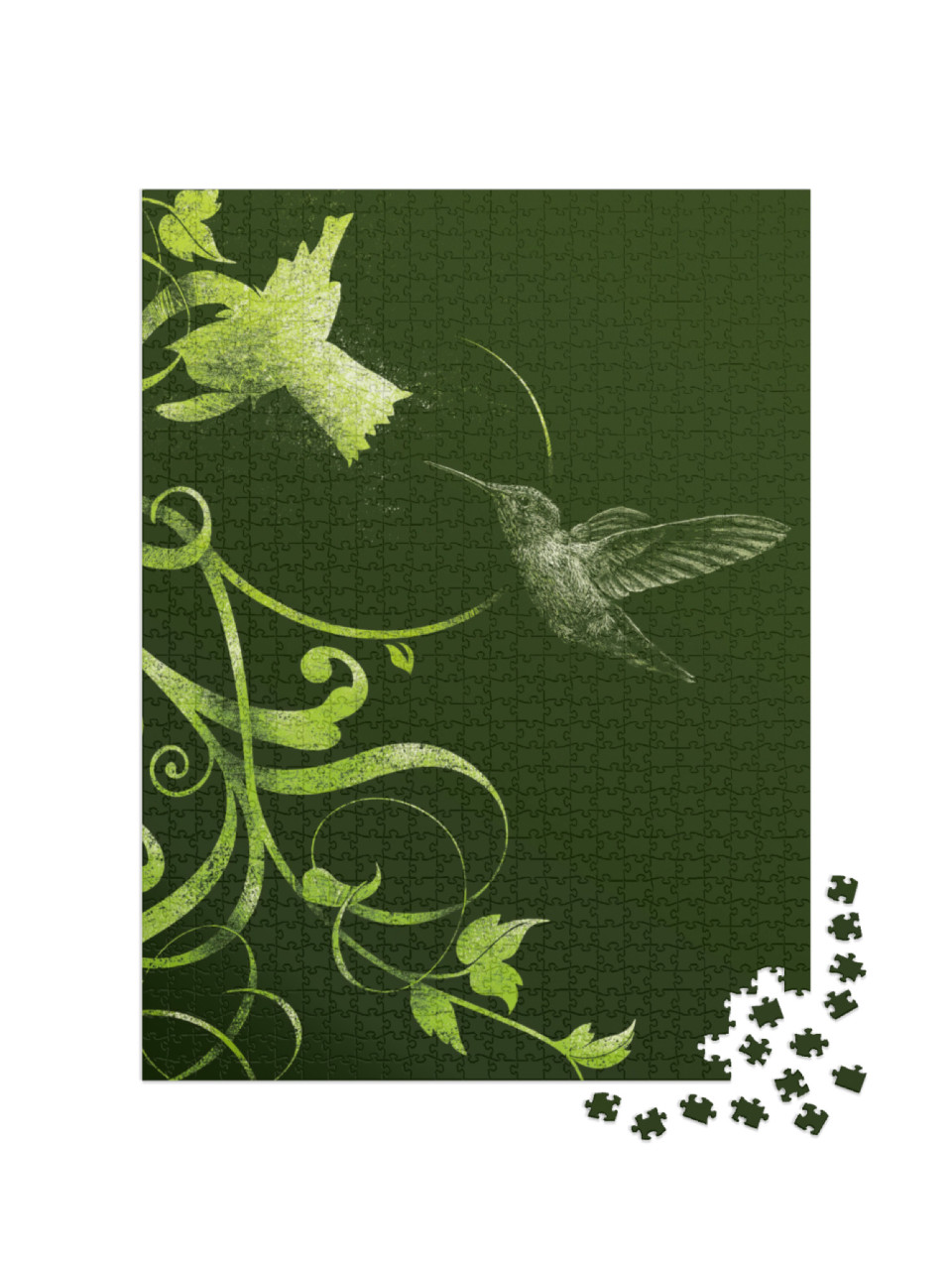 Puzzle 1000 pezzi „Colibrì“
