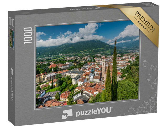 Puzzle 1000 pezzi „Merano - Meran, Trentino Alto Adige - Sudtirolo, Italia“
