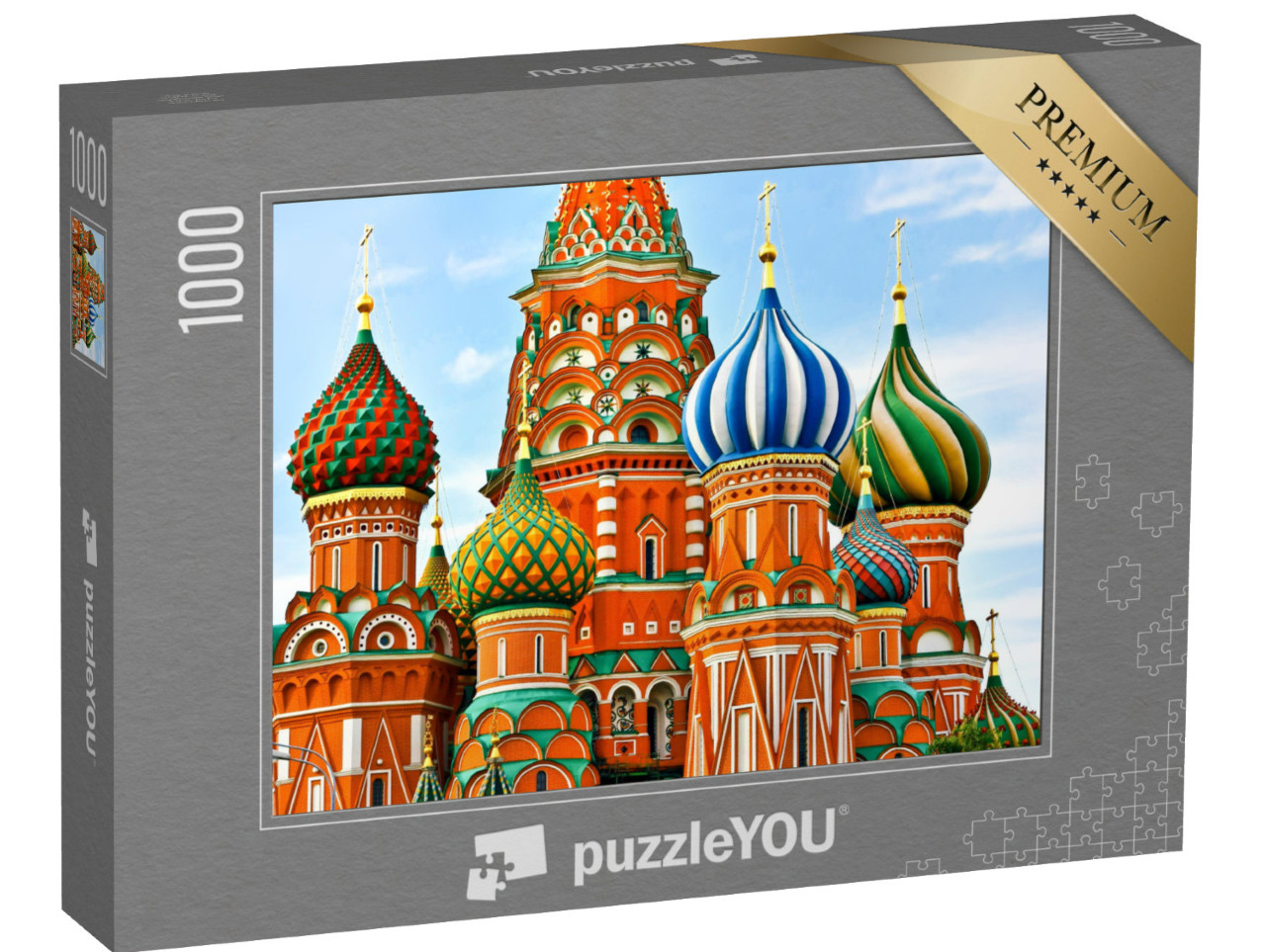 Puzzle 1000 pezzi „Cattedrale sulla Piazza Rossa a Mosca“