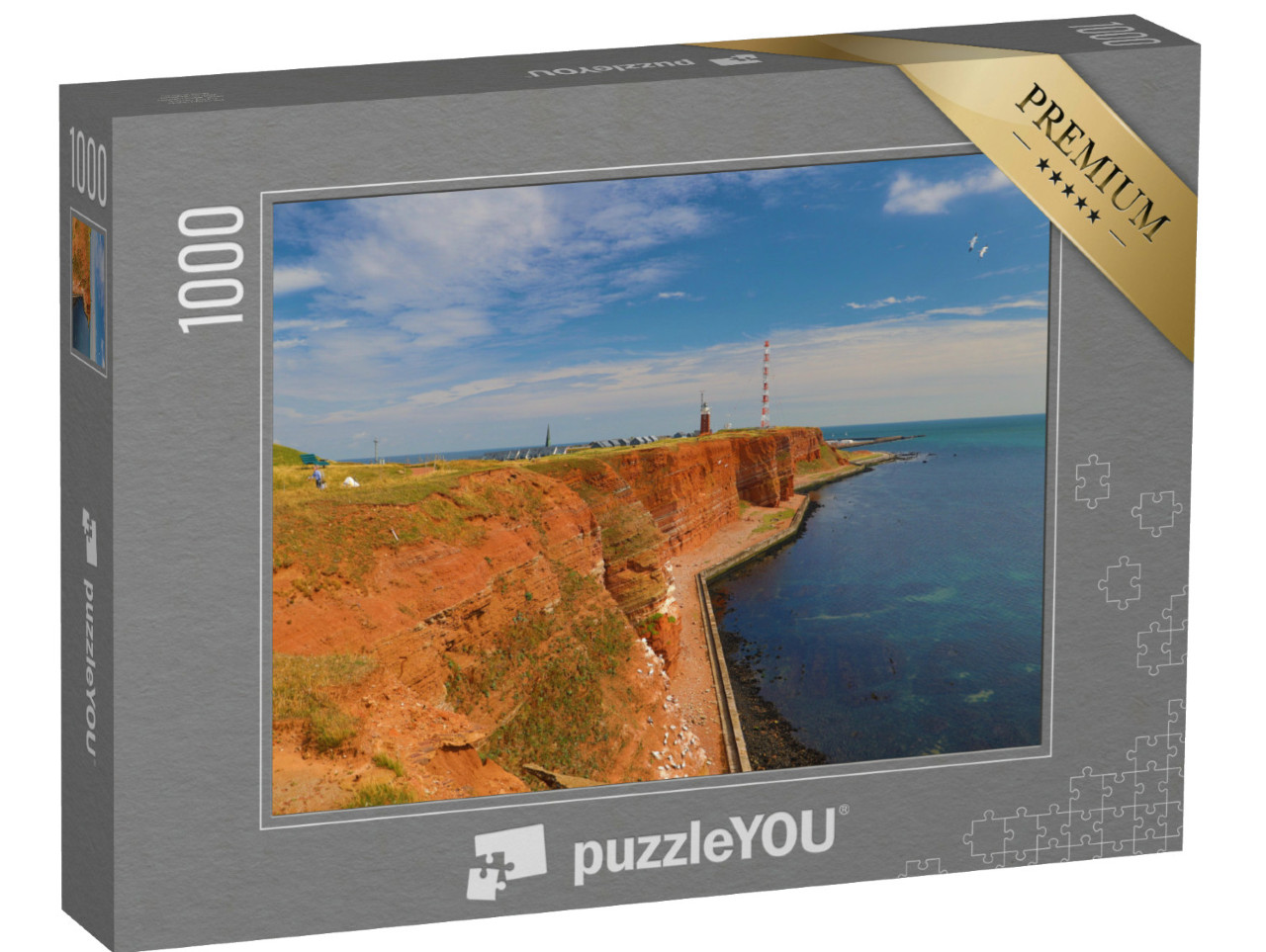 Puzzle 1000 pezzi „Isola di Helgoland, Mare del Nord“