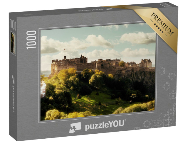 Puzzle 1000 pezzi „Il maestoso castello di Edimburgo, Scozia“