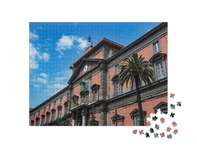 Puzzle 1000 pezzi „Il Museo Archeologico di Napoli in Italia.“