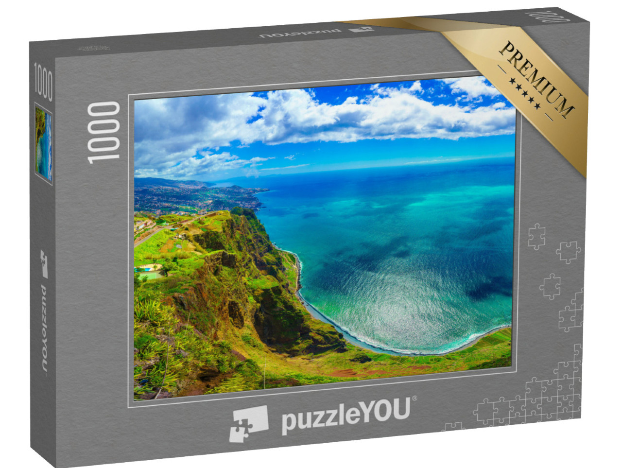 Puzzle 1000 pezzi „Il punto più alto di Madeira: Cabo Girao, Portogallo“