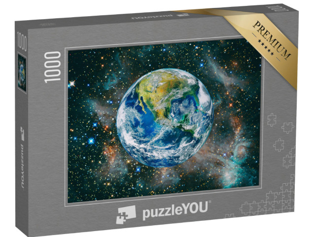 Puzzle 1000 pezzi „La terra bella dallo spazio“