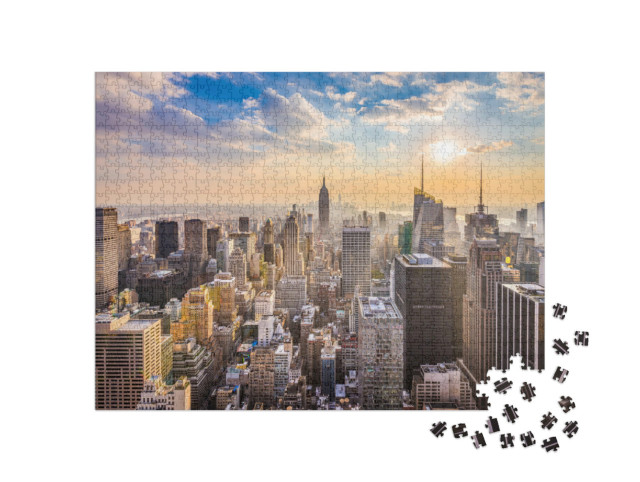 Puzzle 1000 pezzi „Skyline di New York“